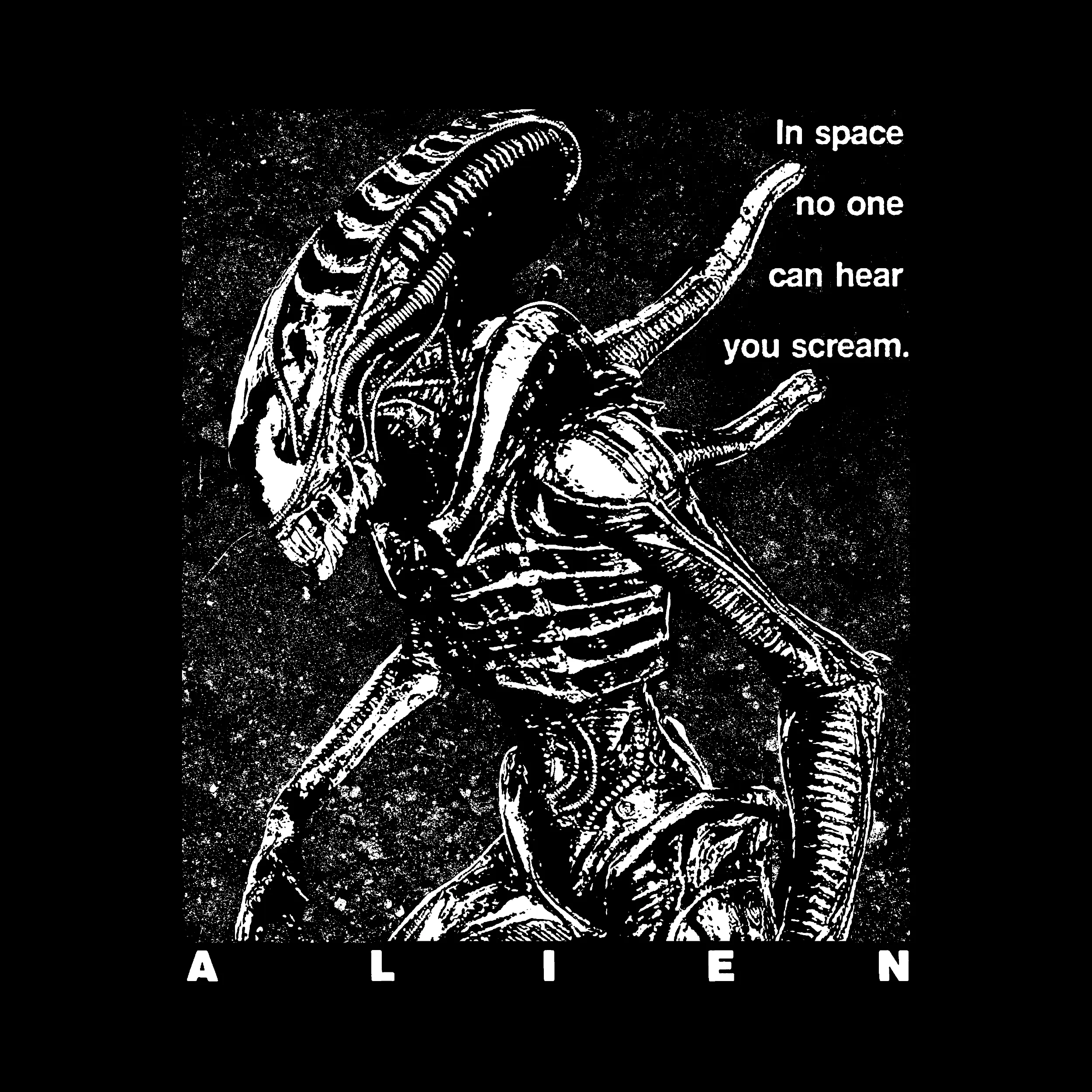 Alien Film 1979 Slim Fit Tee