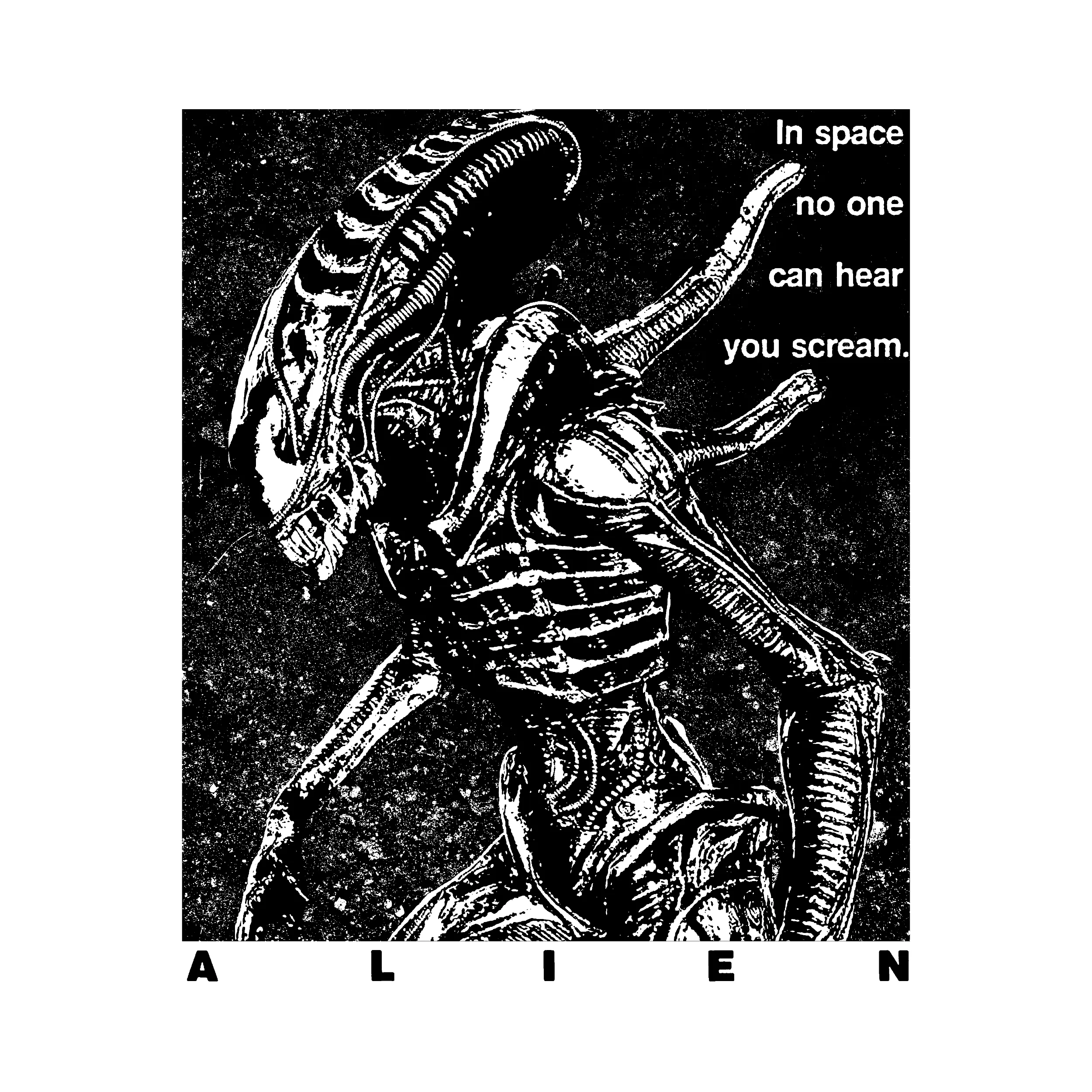 Alien Film 1979 Slim Fit Tee