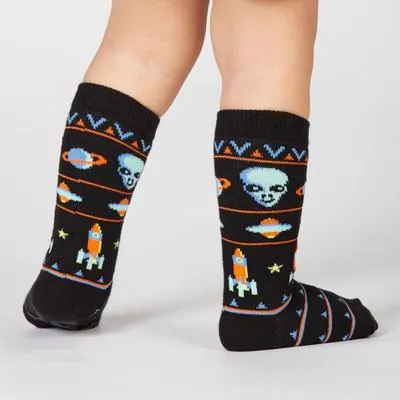 Alien Sweater Youth Knee Socks