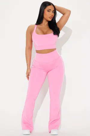 Aligned Elevate Active Yoga Pant - Bubblegum Pink