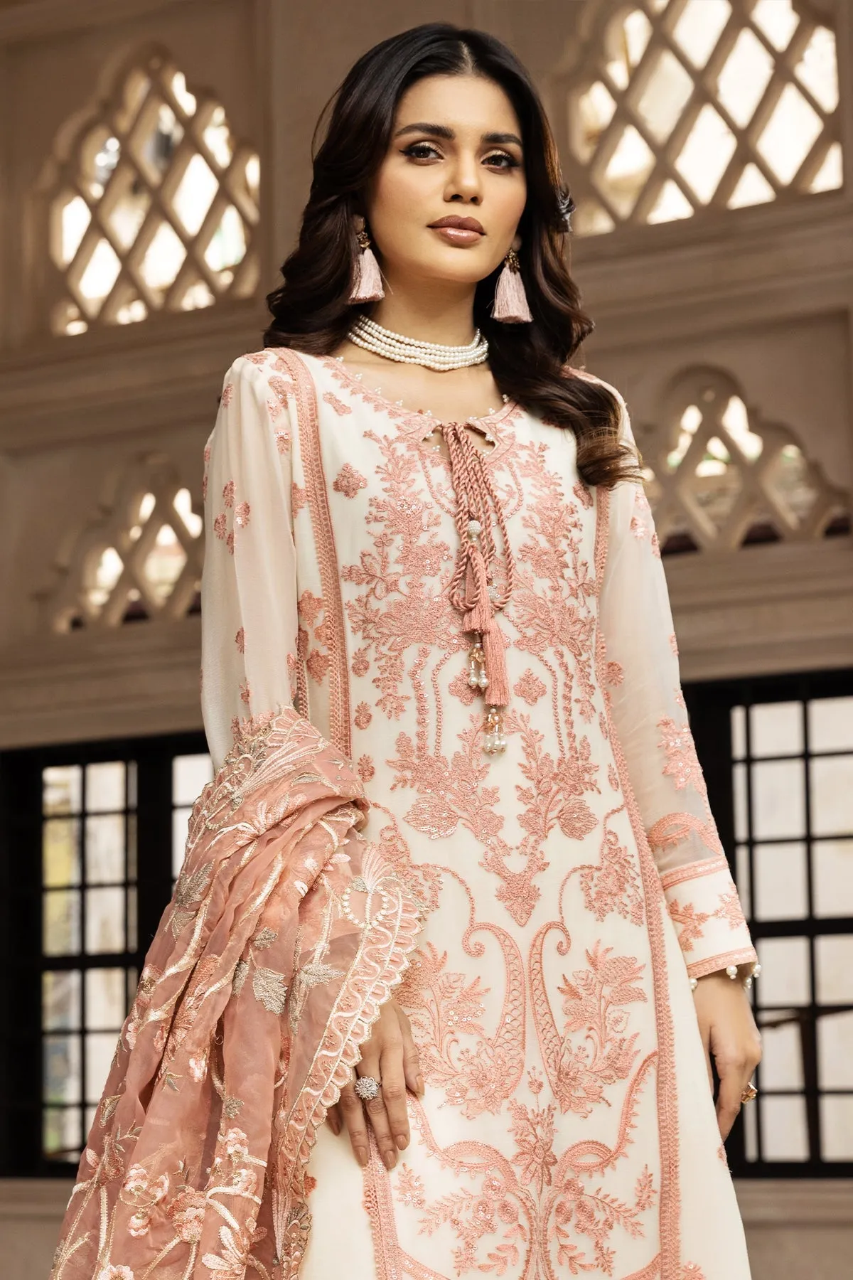 Alizeh Muhtesem Embroidered Festive Chiffon Collection  – Lale