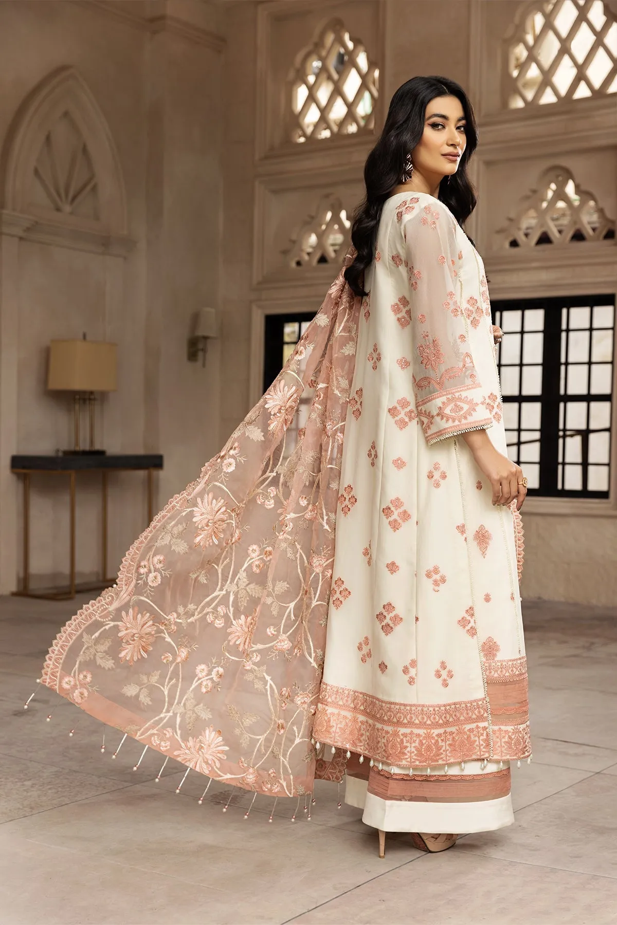 Alizeh Muhtesem Embroidered Festive Chiffon Collection  – Lale