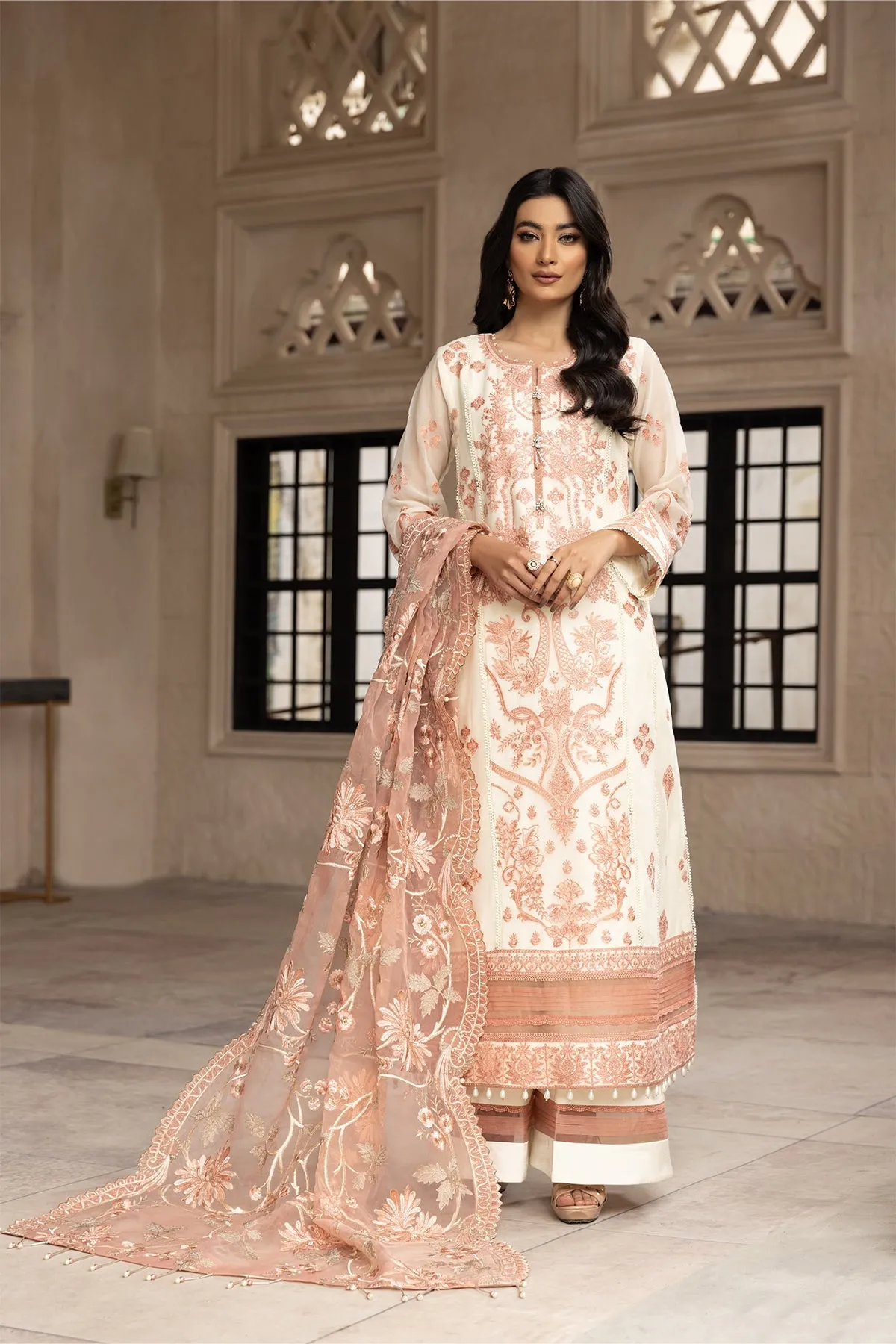 Alizeh Muhtesem Embroidered Festive Chiffon Collection  – Lale