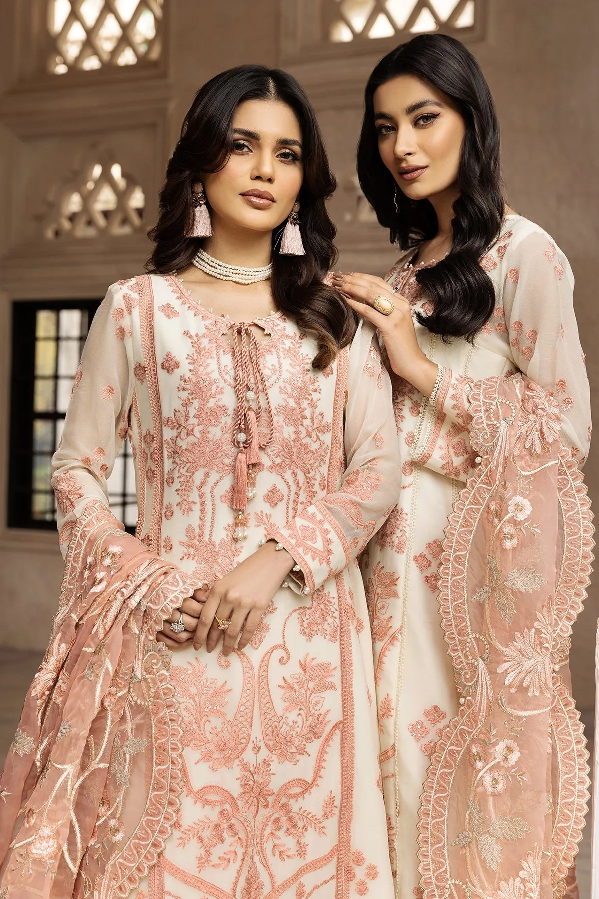 Alizeh Muhtesem Embroidered Festive Chiffon Collection  – Lale