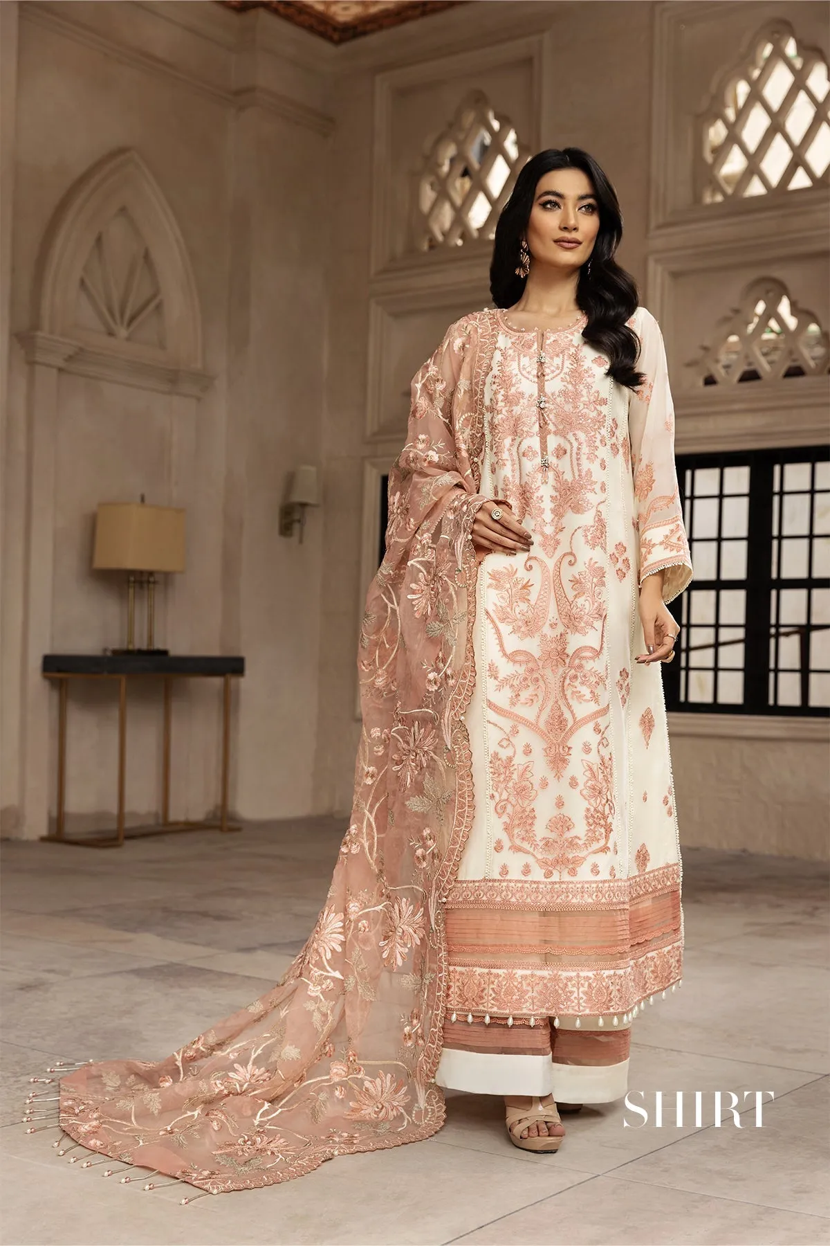 Alizeh Muhtesem Embroidered Festive Chiffon Collection  – Lale