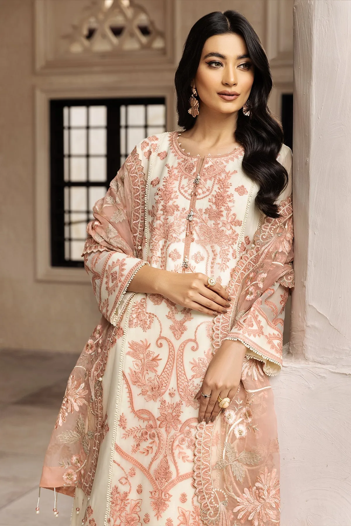 Alizeh Muhtesem Embroidered Festive Chiffon Collection  – Lale