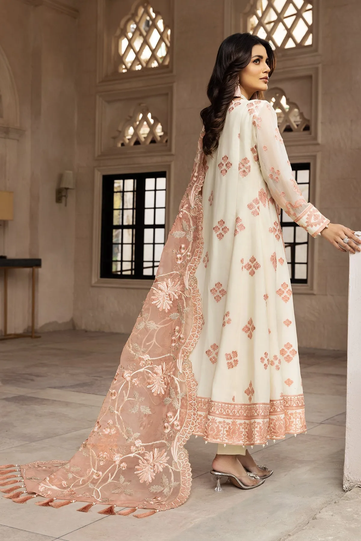 Alizeh Muhtesem Embroidered Festive Chiffon Collection  – Lale