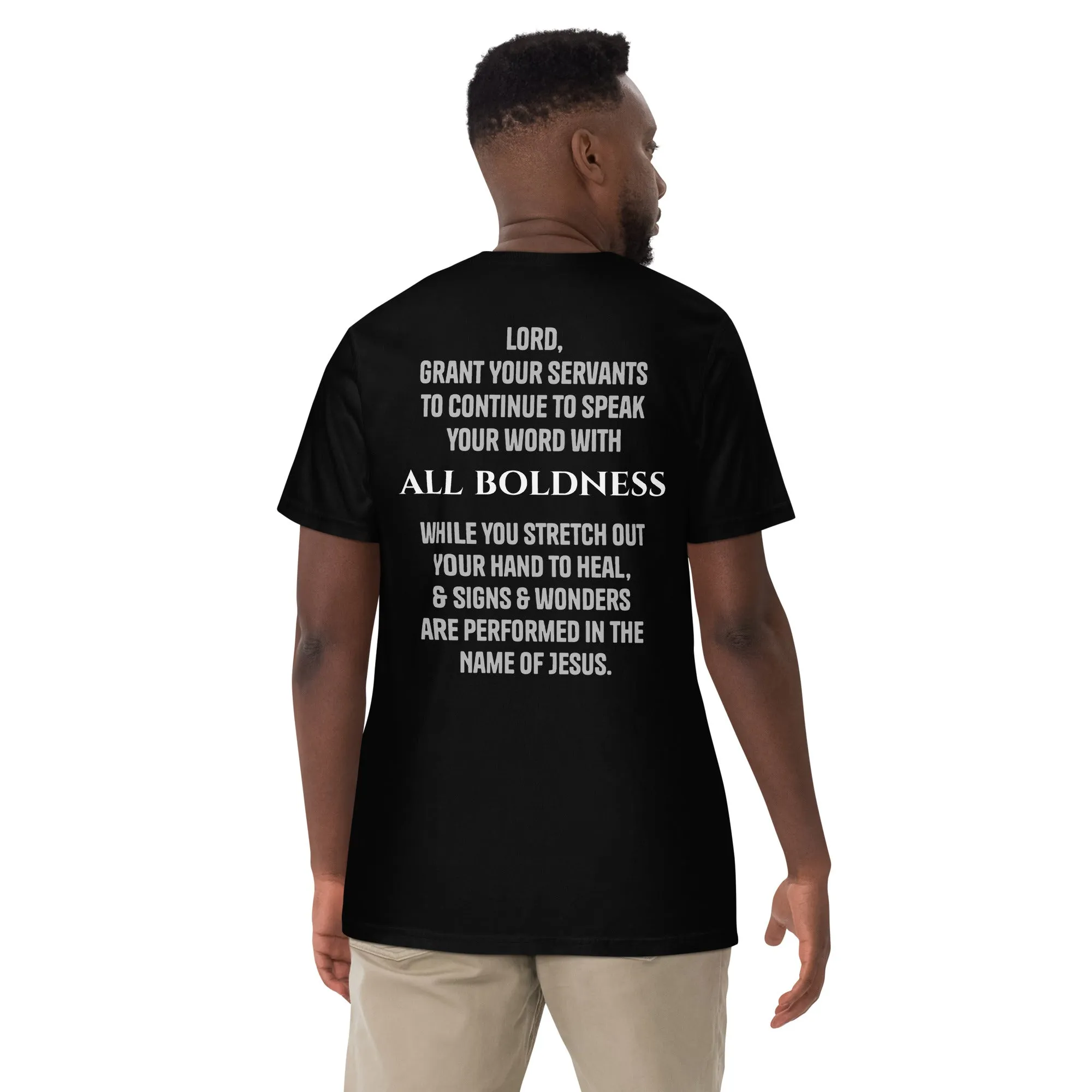 ALL BOLDNESS Unisex garment-dyed heavyweight t-shirt