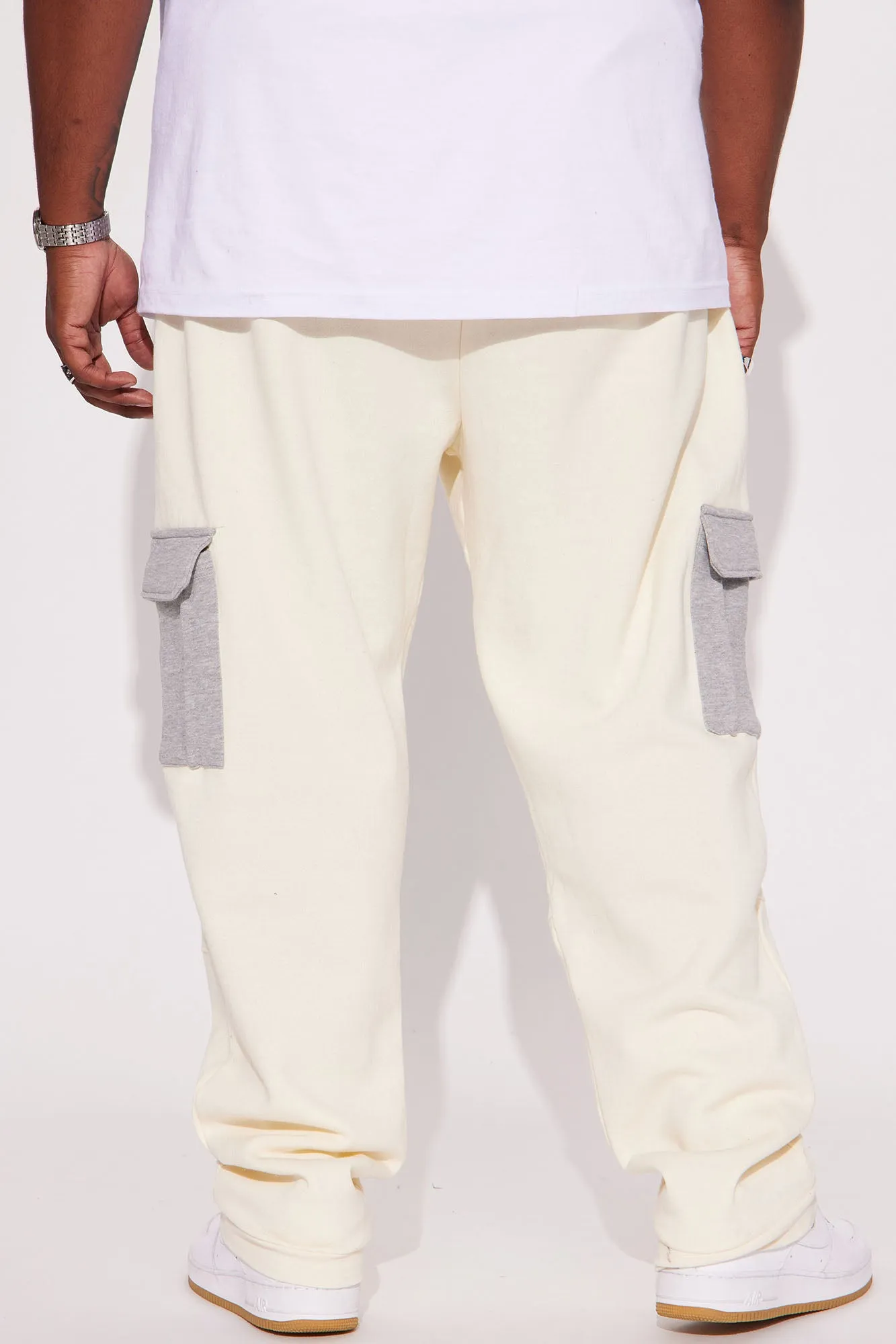 All Cap Cargo Jogger - Cream