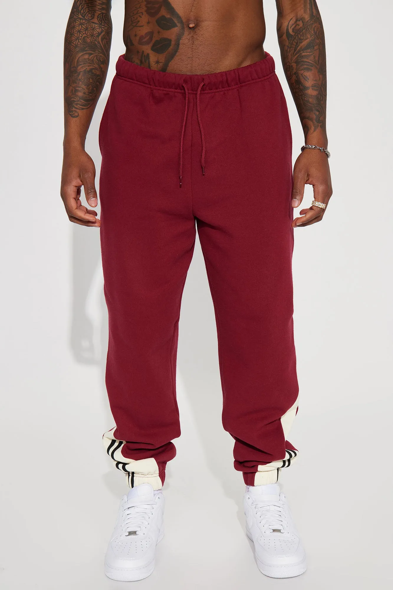 All City Track Star Jogger - Burgundy