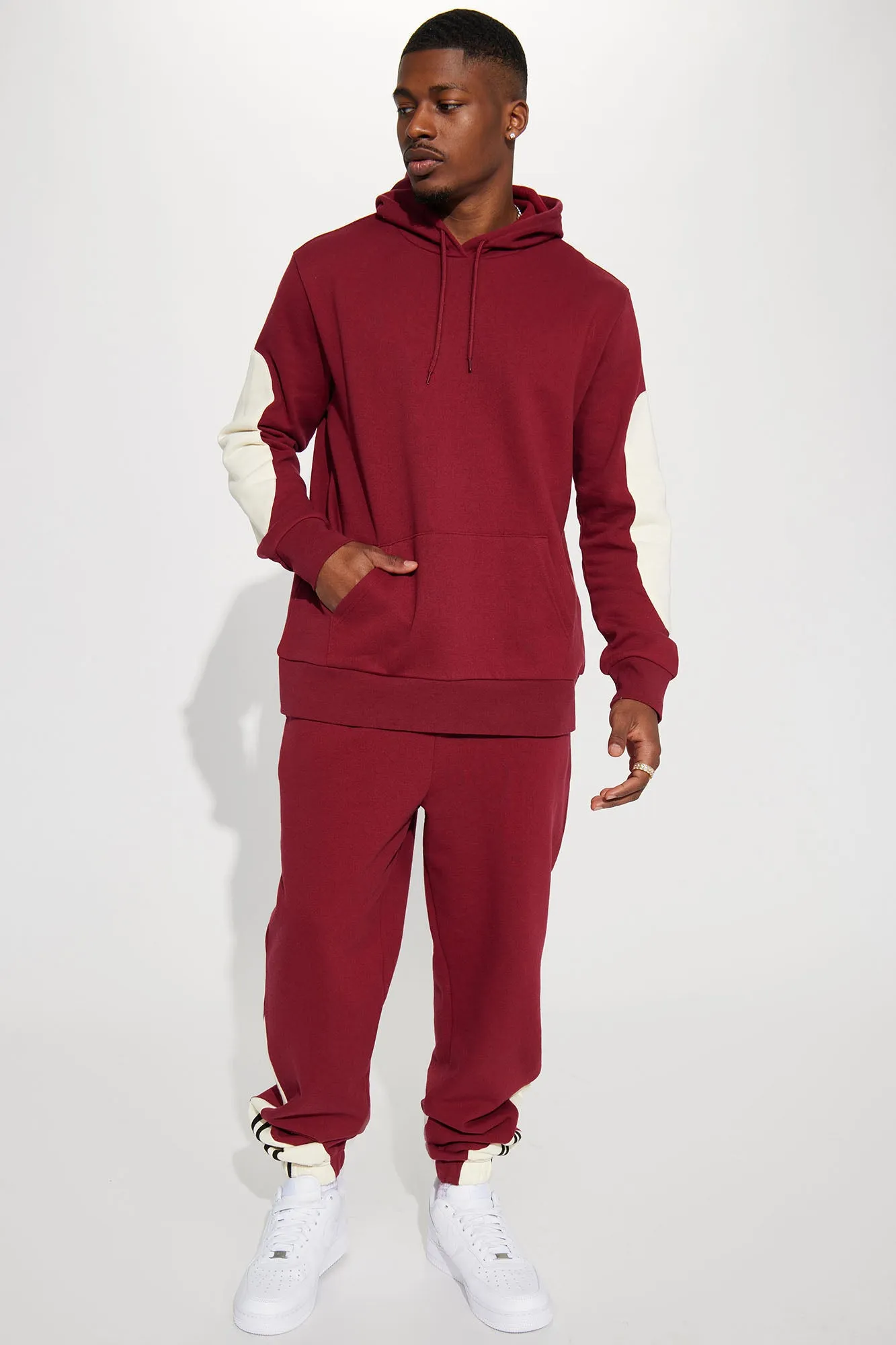 All City Track Star Jogger - Burgundy