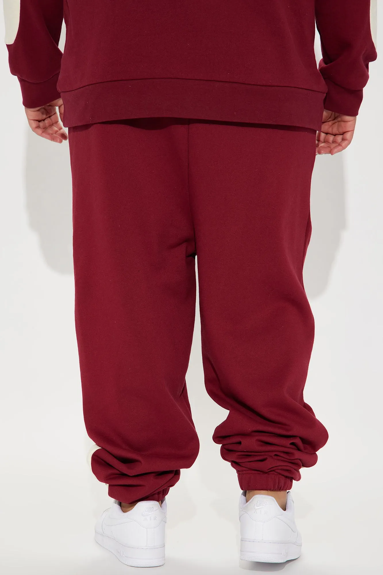 All City Track Star Jogger - Burgundy