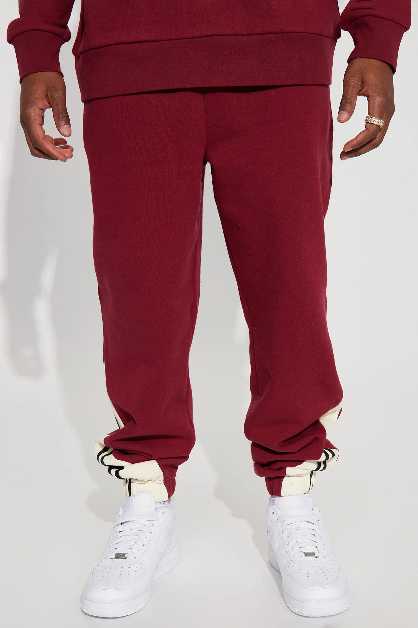 All City Track Star Jogger - Burgundy