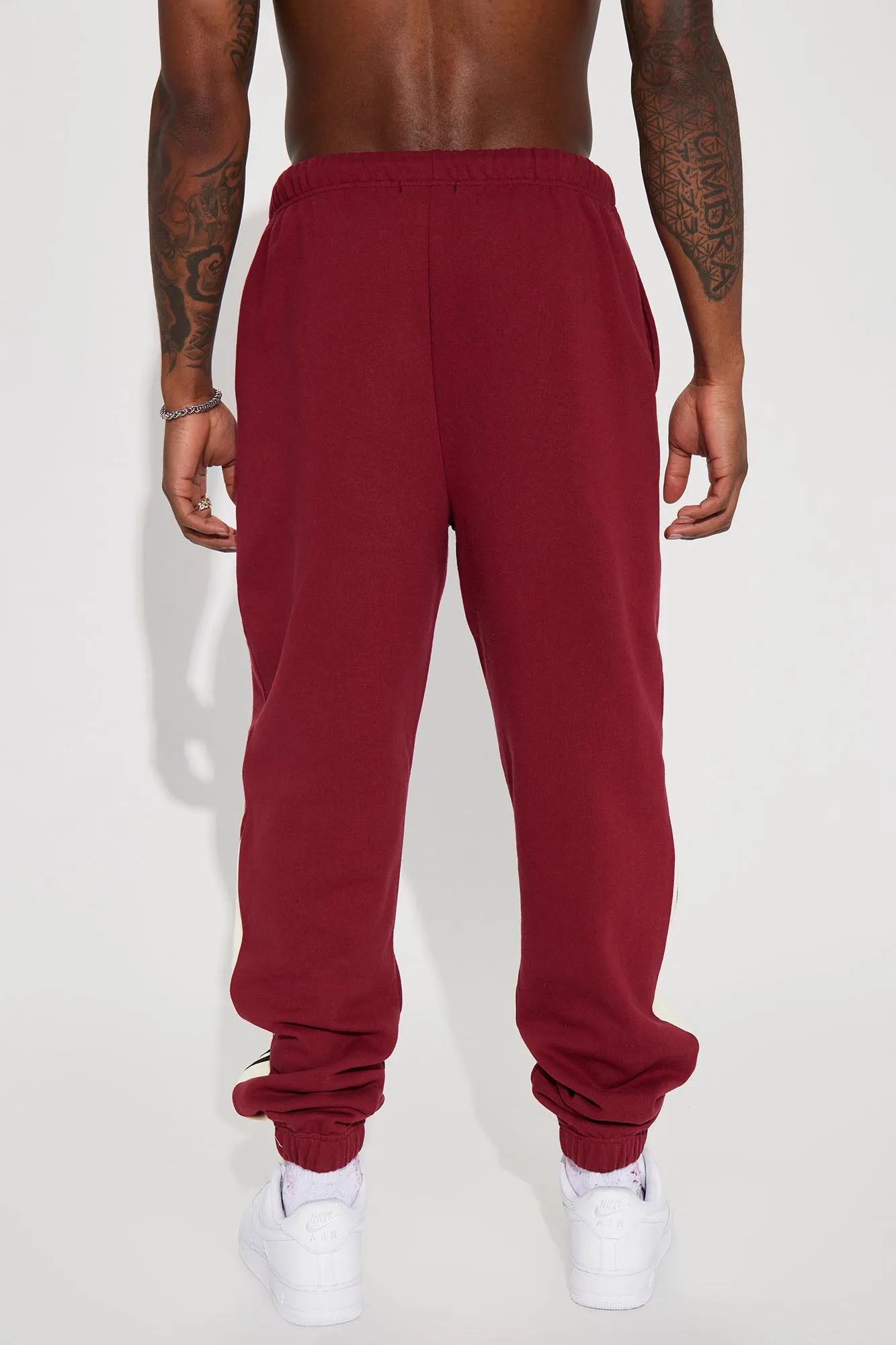 All City Track Star Jogger - Burgundy