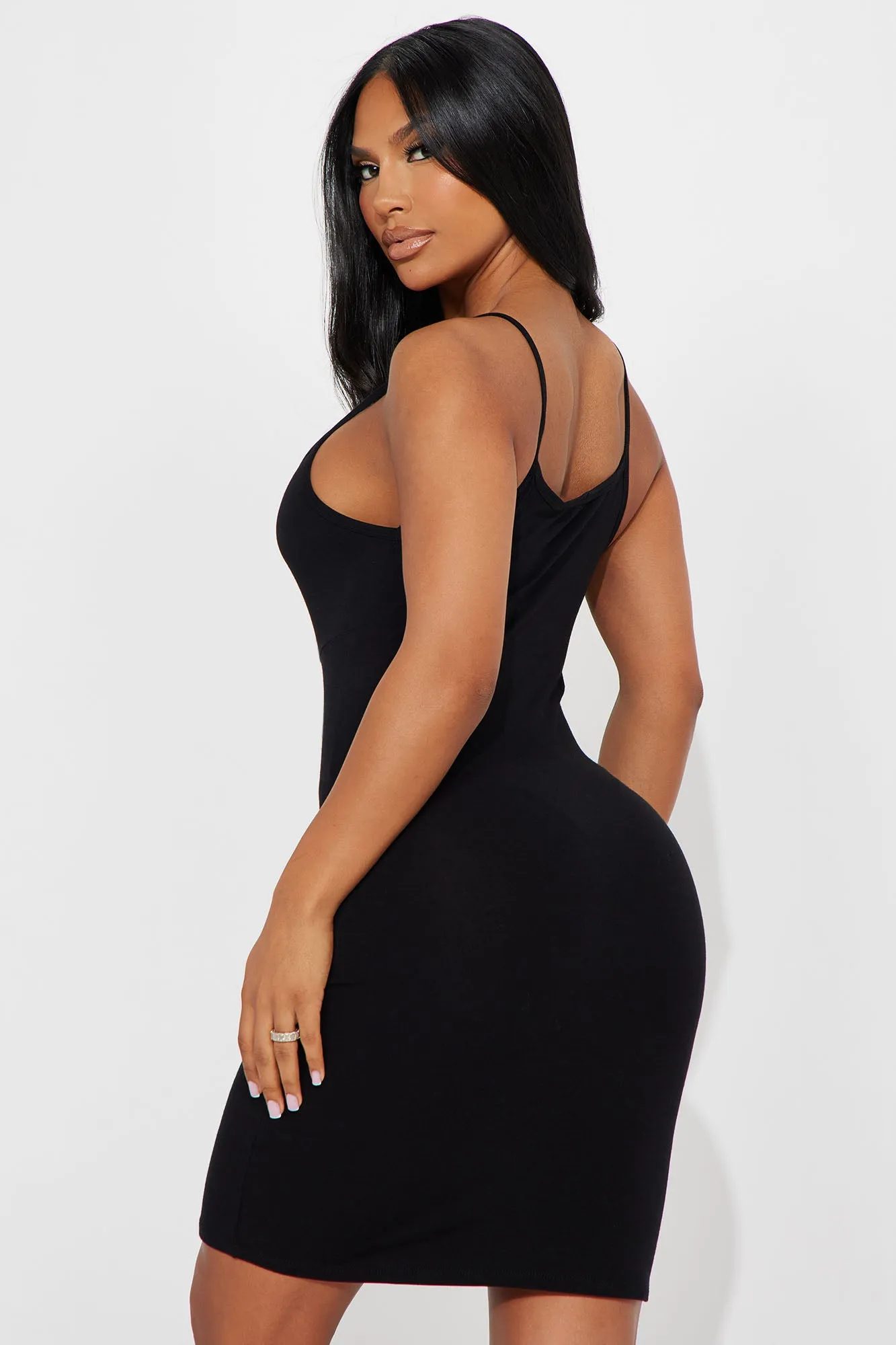 All Day Baby Mini Dress - Black