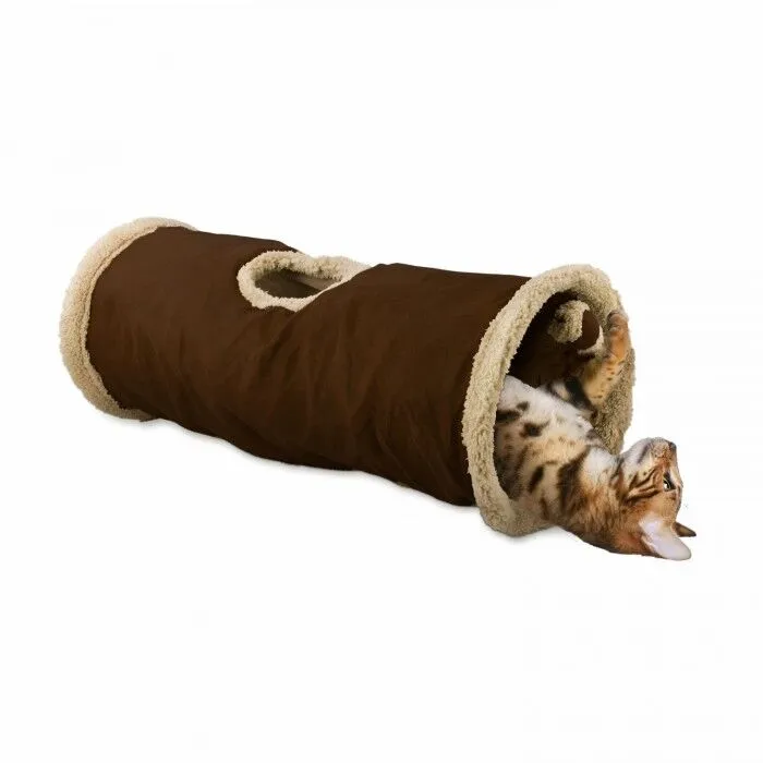 All For Paws Lambswool Find Me Cat Tunnel