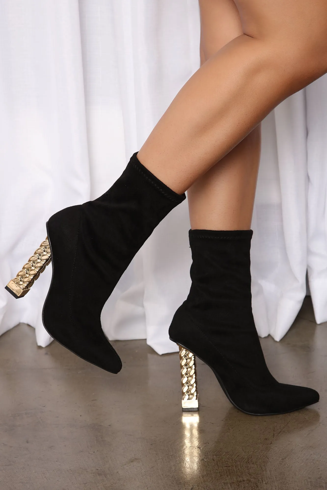 All I Need Booties - Black