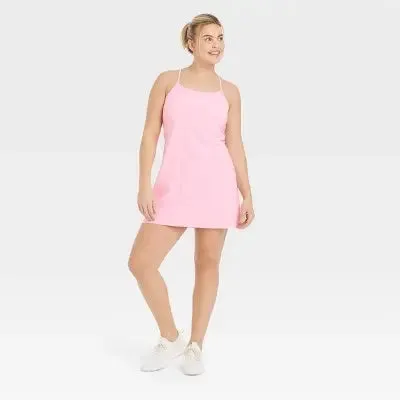 All In Motion Flex Strappy Active Dress - UPF 50 , Recycled Polyester