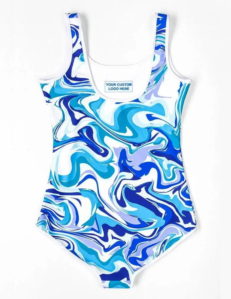 All-Over Print Kids Swimsuit