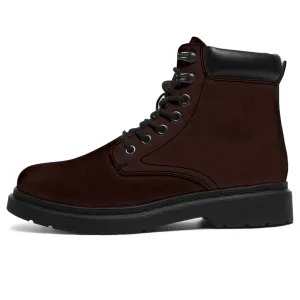 All-Season Boots_Brown_Micro-Suede