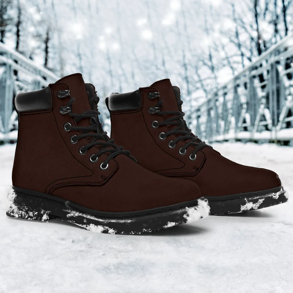 All-Season Boots_Brown_Micro-Suede