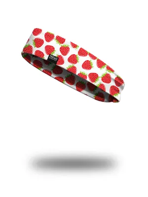 All-Season Contoured Headband - Strawberry Jamboree