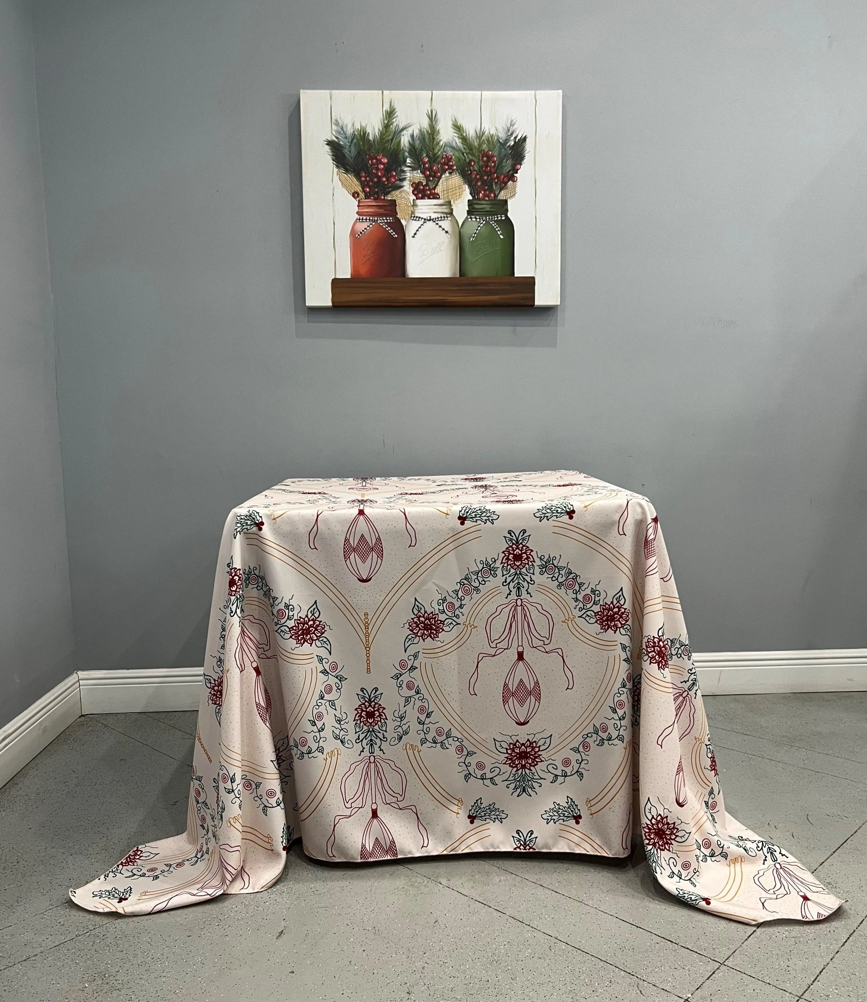 All Seasons, Holiday Tablecloth, Square Tablecloths