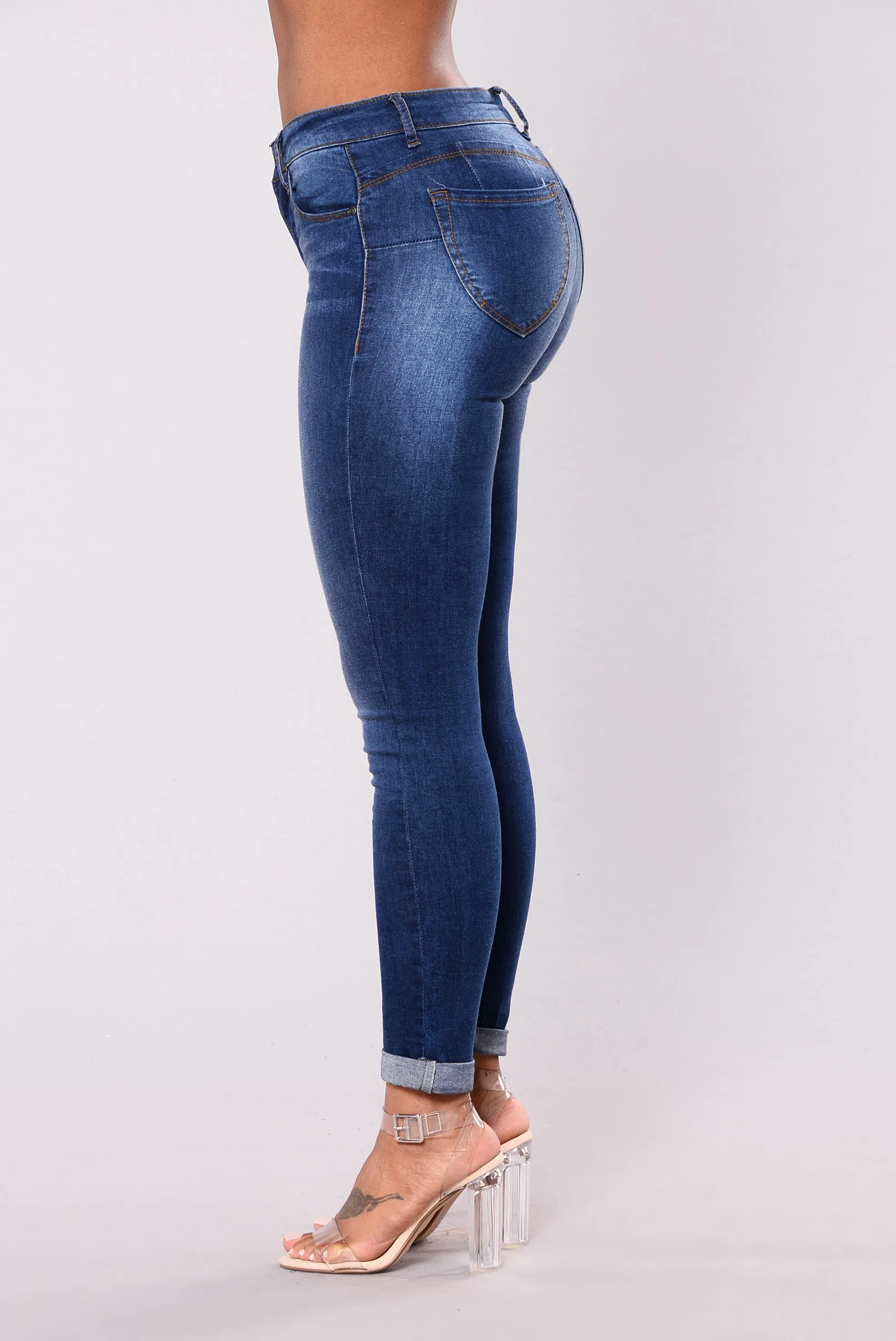 All Star Skinny Jeans - Medium Wash