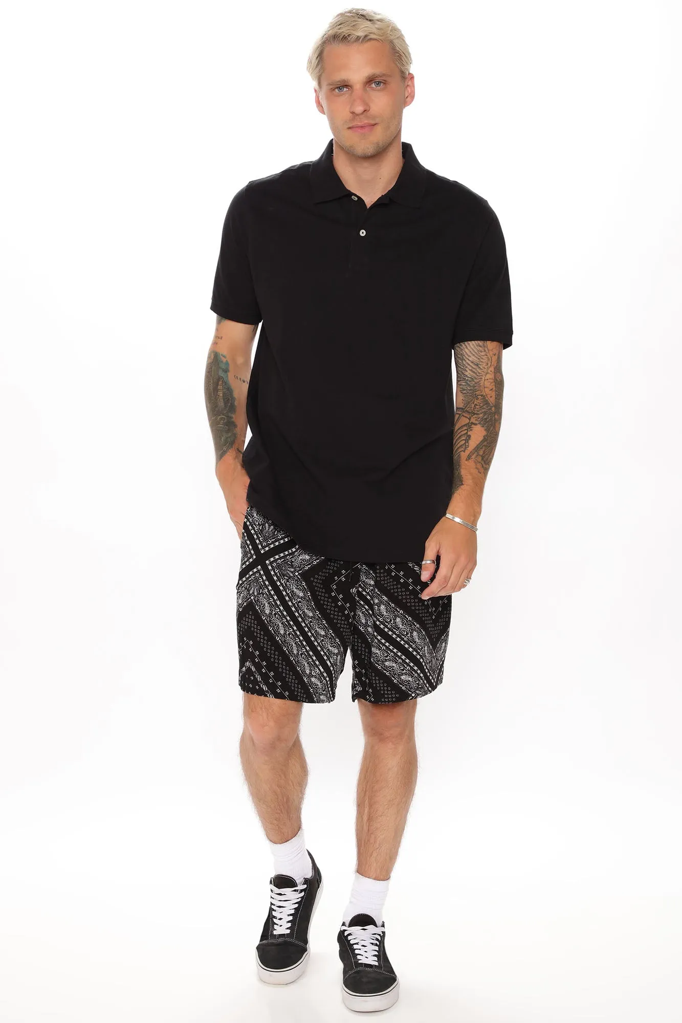 All You Need Short Sleeve Polo - Black