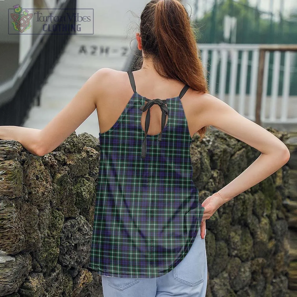 Allardice Tartan Loose Halter Neck Camisole