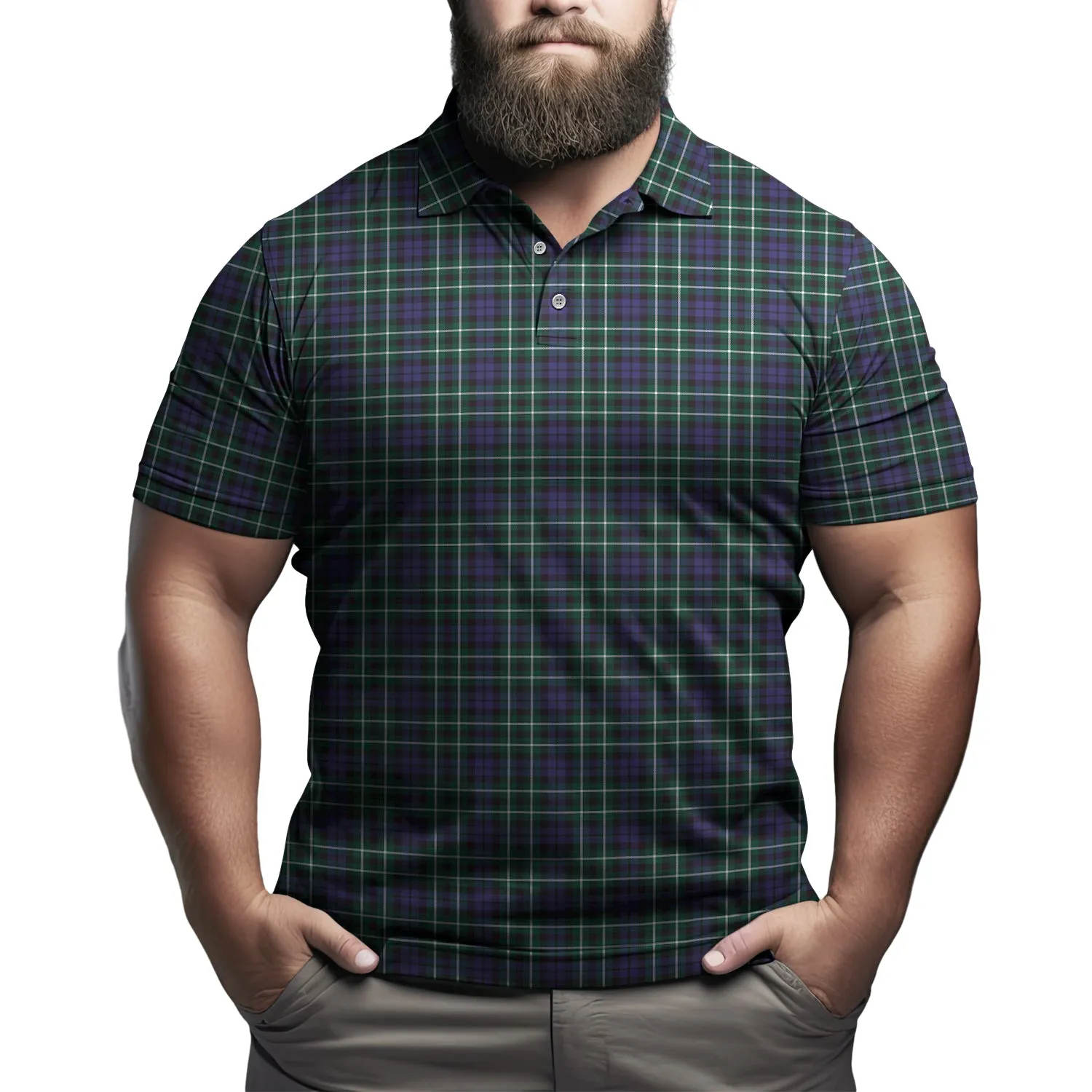 Allardice Tartan Mens Polo Shirt