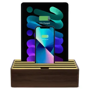 ALLDOCK Classic Walnut and Gold