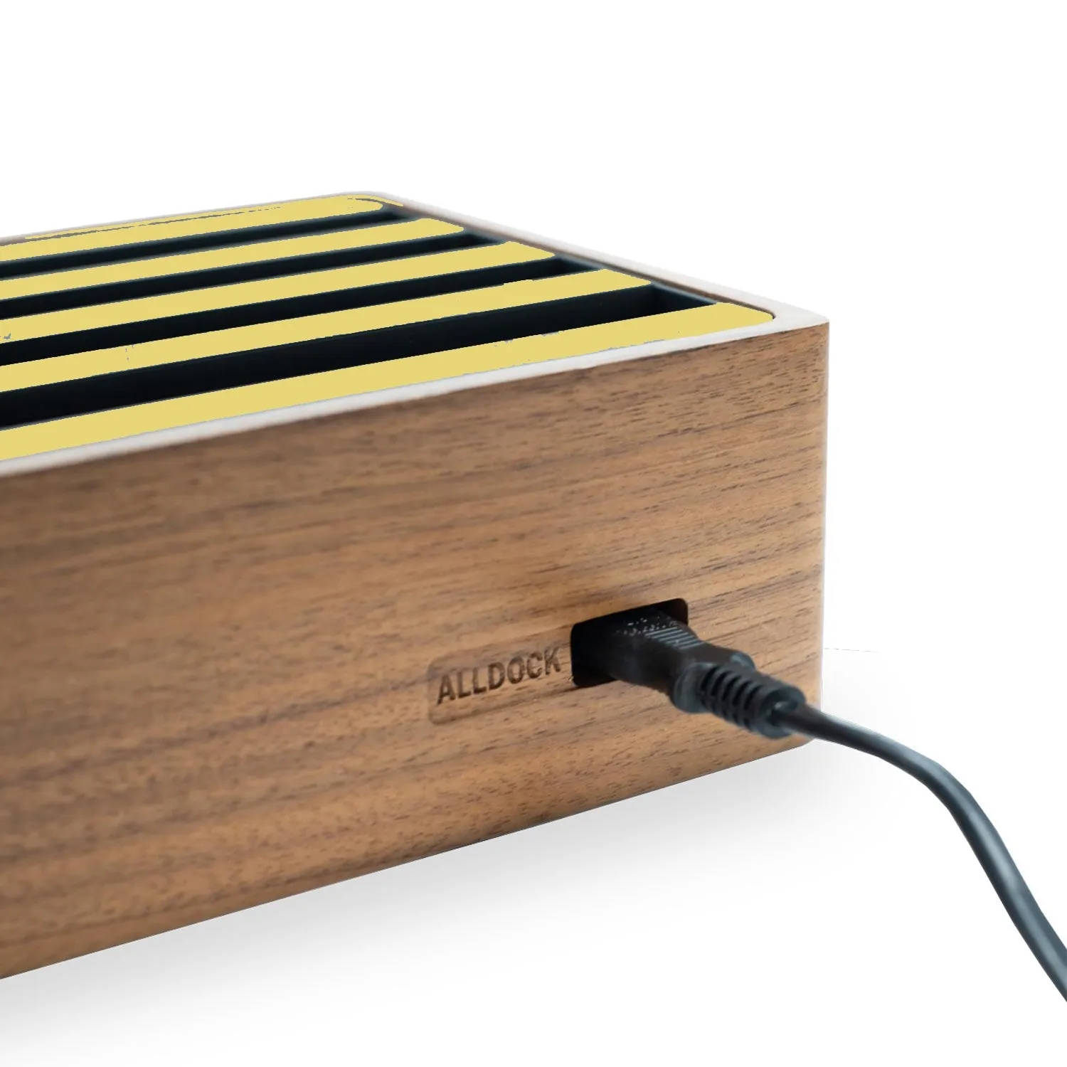 ALLDOCK Classic Walnut and Gold