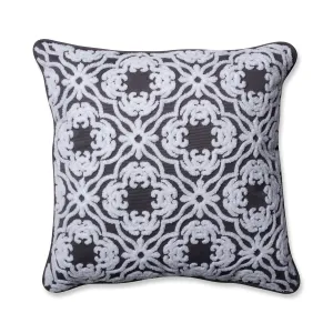 Allee Gray 18-Inch Throw Pillow