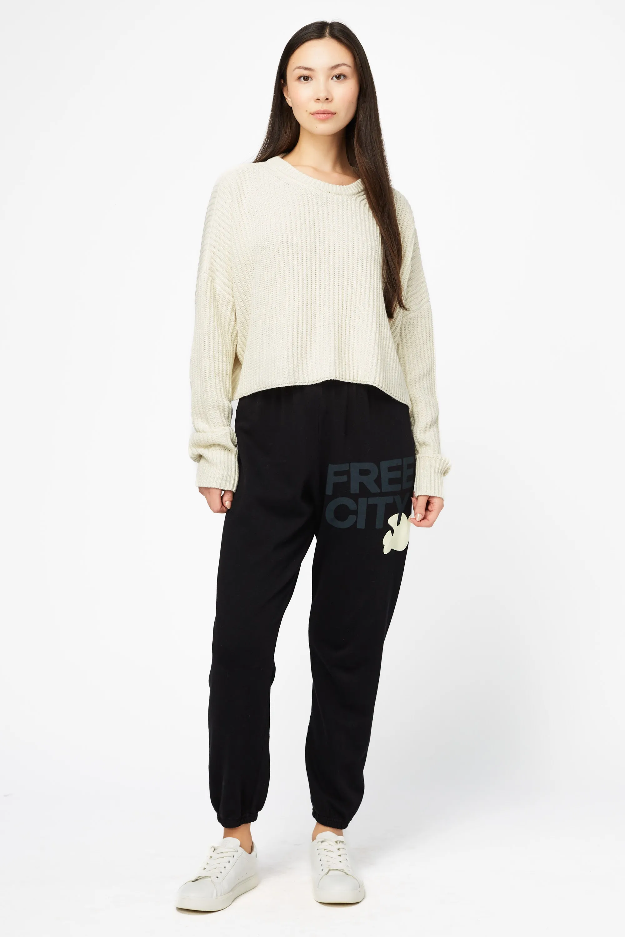 Allie Ribbed Knit Sweater