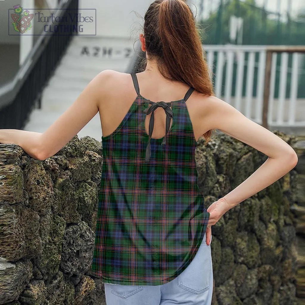 Allison Tartan Loose Halter Neck Camisole