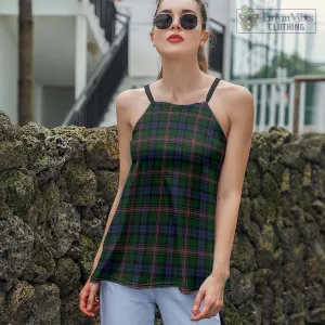 Allison Tartan Loose Halter Neck Camisole