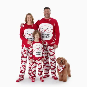 Allover Santa Claus Pajamas for Family Merry Xmas Reindeer Snowflake