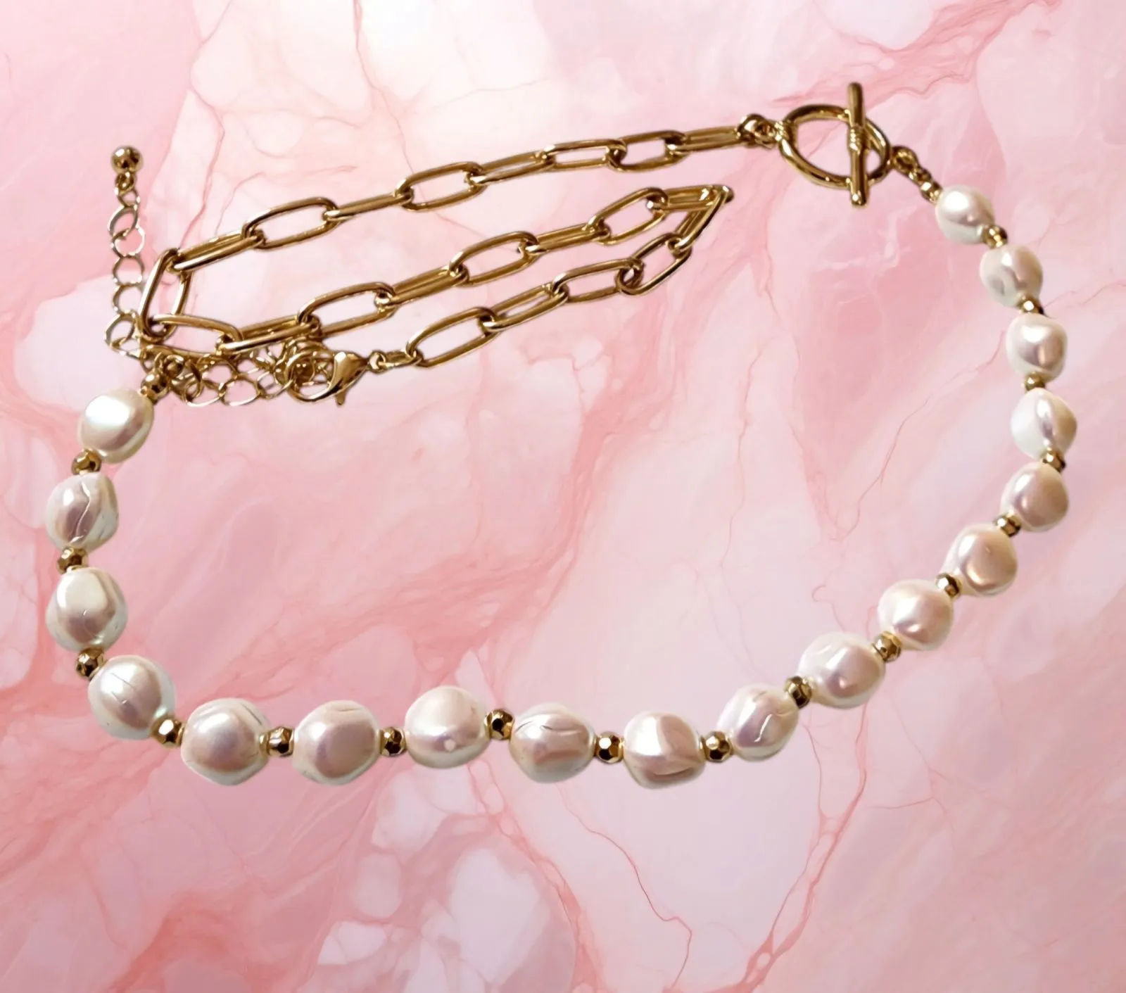 Allyson Pearl Bracelet