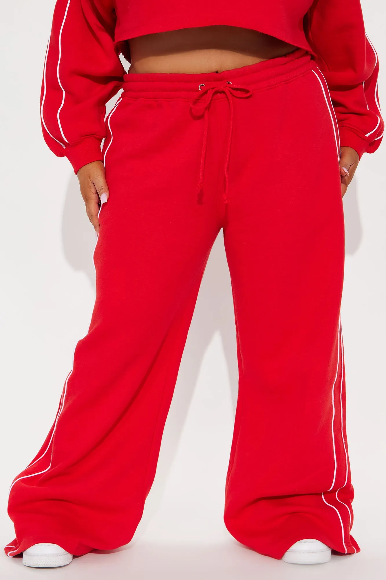 Almost The Weekend Lounge Pant - Red