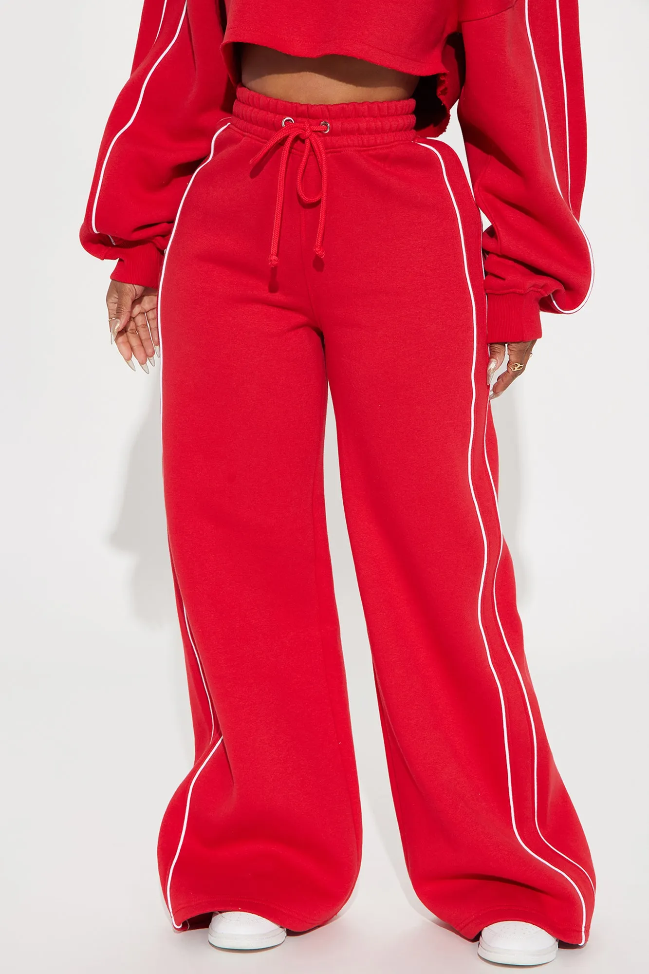 Almost The Weekend Lounge Pant - Red