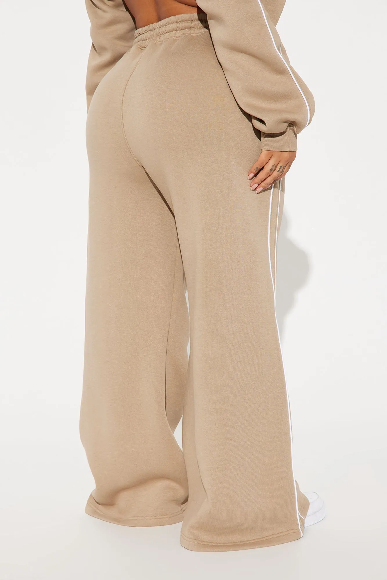 Almost The Weekend Lounge Pant - Taupe