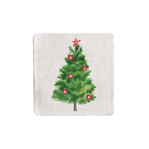 Aloha Star Christmas Fabric Coaster