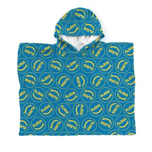 Aloha Surf Smile Keiki Poncho, Medium