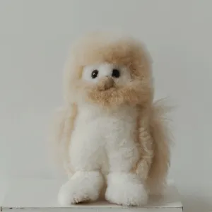 Alpaca Wool Stuffed Animals - Owl