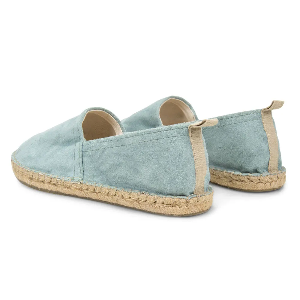 Alpargata Espadrille Yolanda Camurça Azul