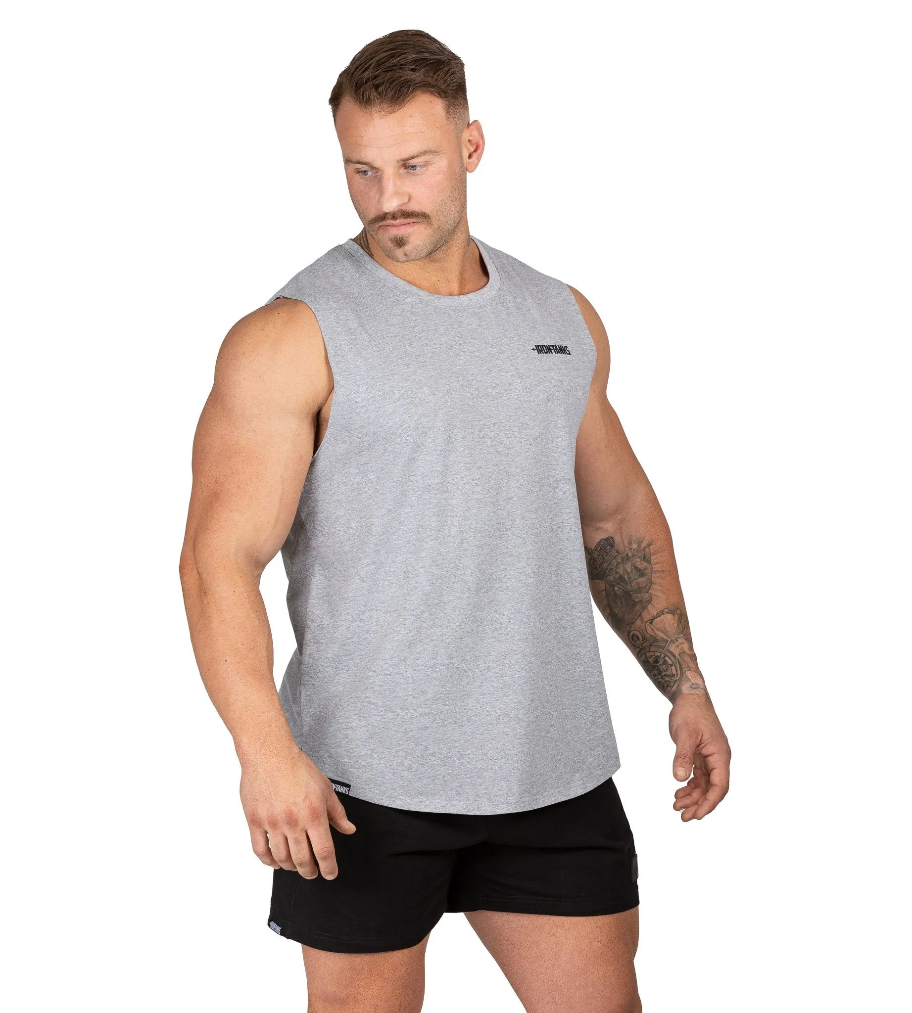 Alpha Muscle Tank II - Marle Grey