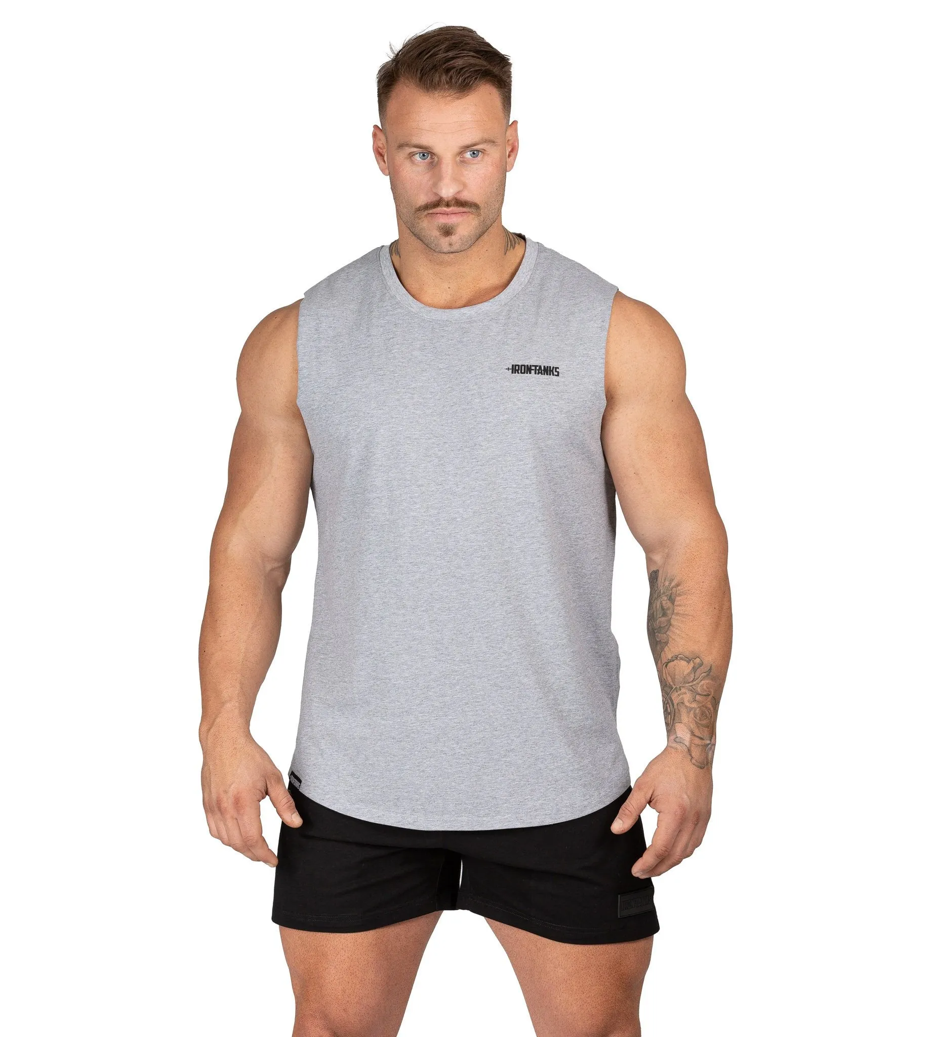 Alpha Muscle Tank II - Marle Grey