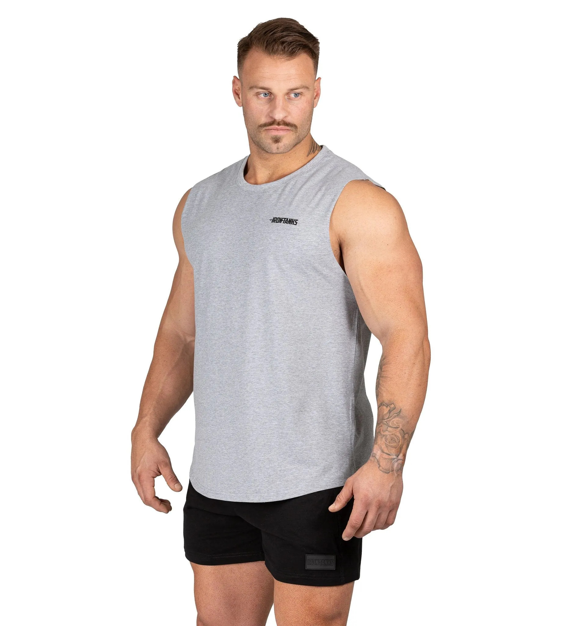 Alpha Muscle Tank II - Marle Grey