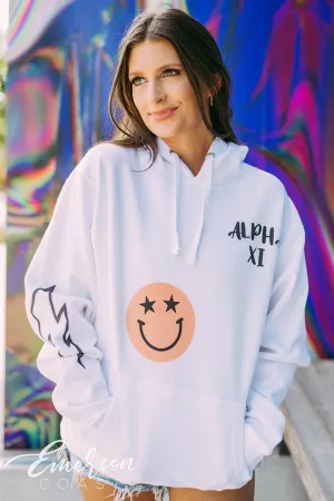 Alpha Xi Delta PR Doodle Hoodie